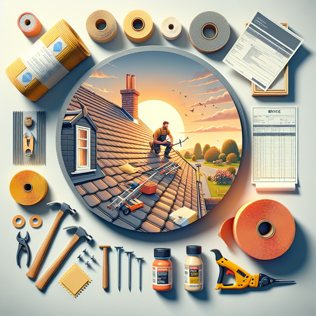 What to include on a roofing invoice